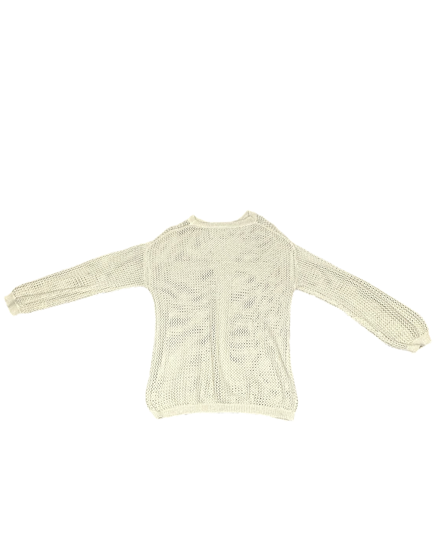 Cross Hole Long Sleeve Knit