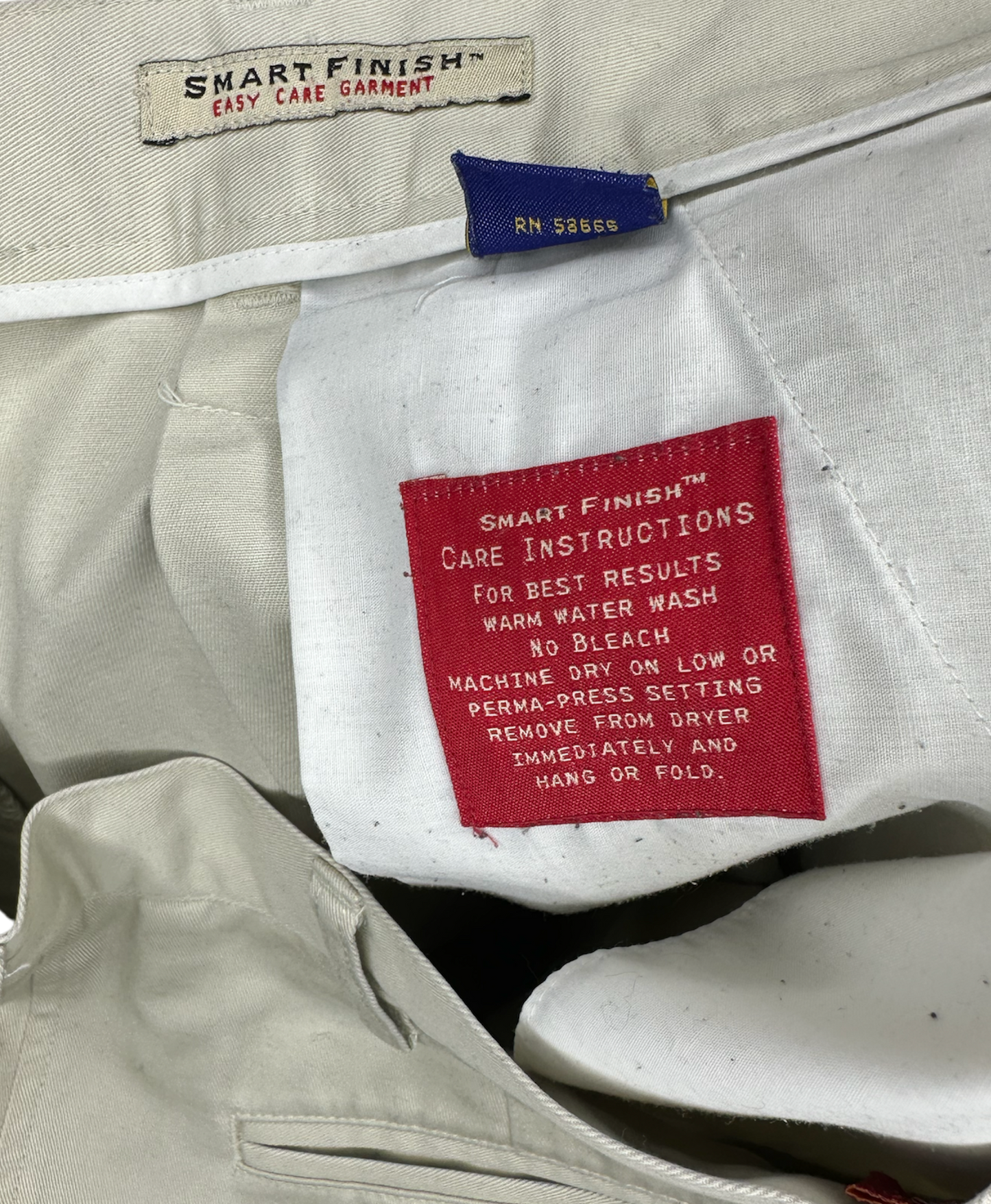 Distressed Norsport Dress Pants