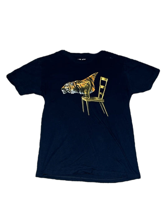 Black Sky Black Tiger Chair T-Shirt