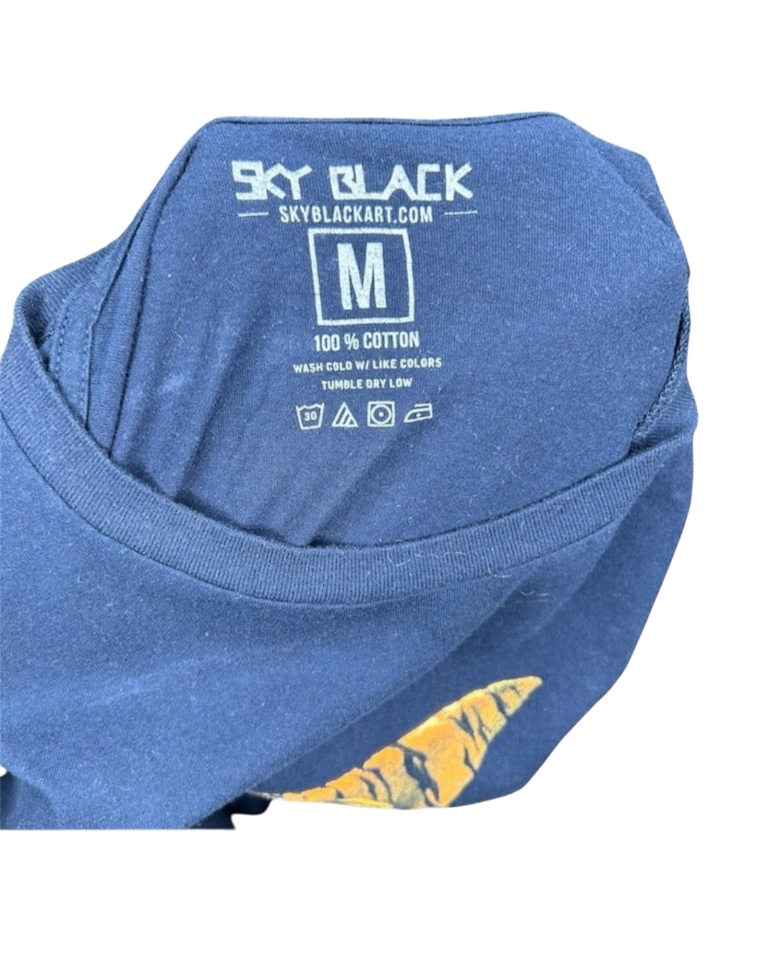 Black Sky Black Tiger Chair T-Shirt