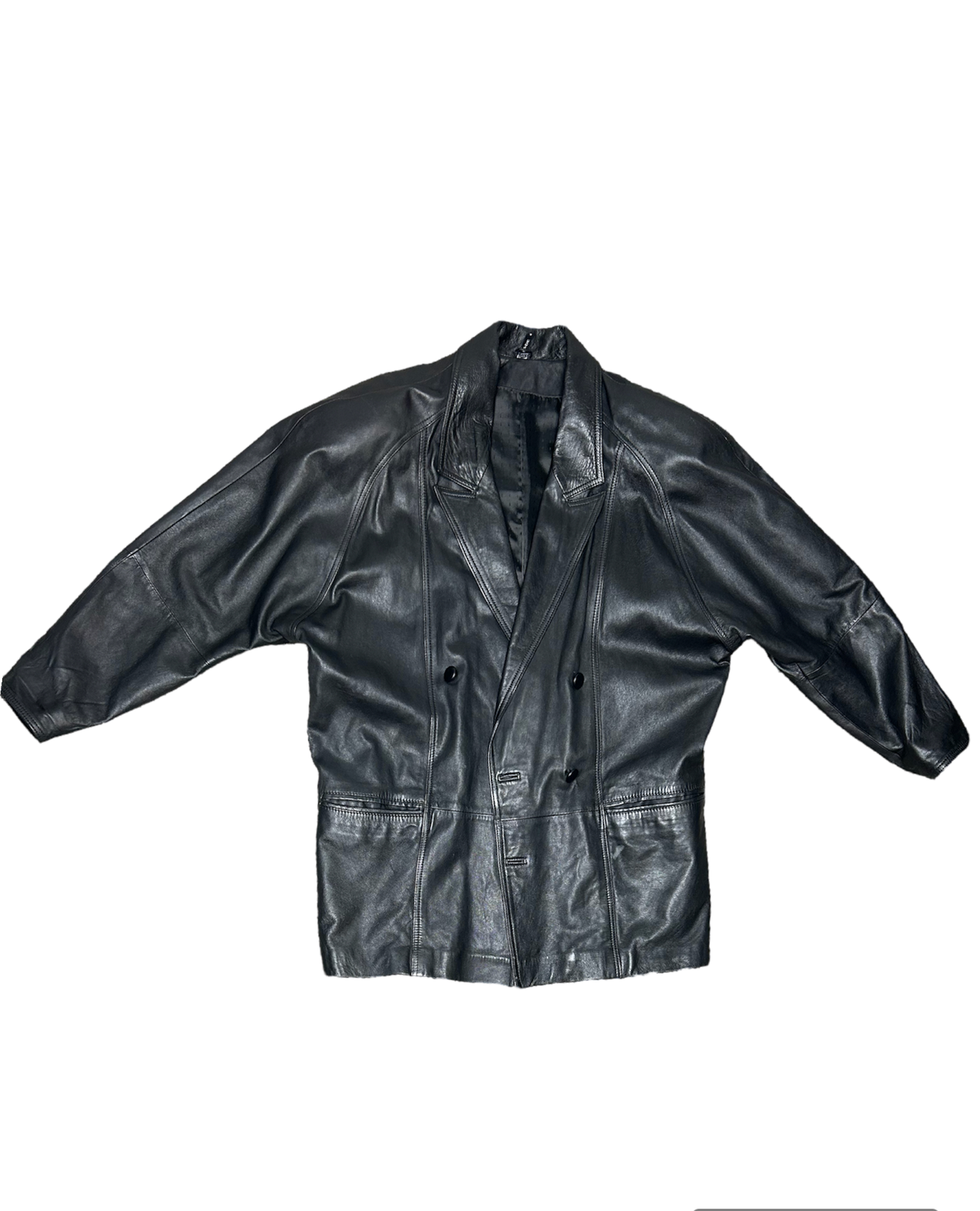 Vintage French Dispatch Leather Jacket