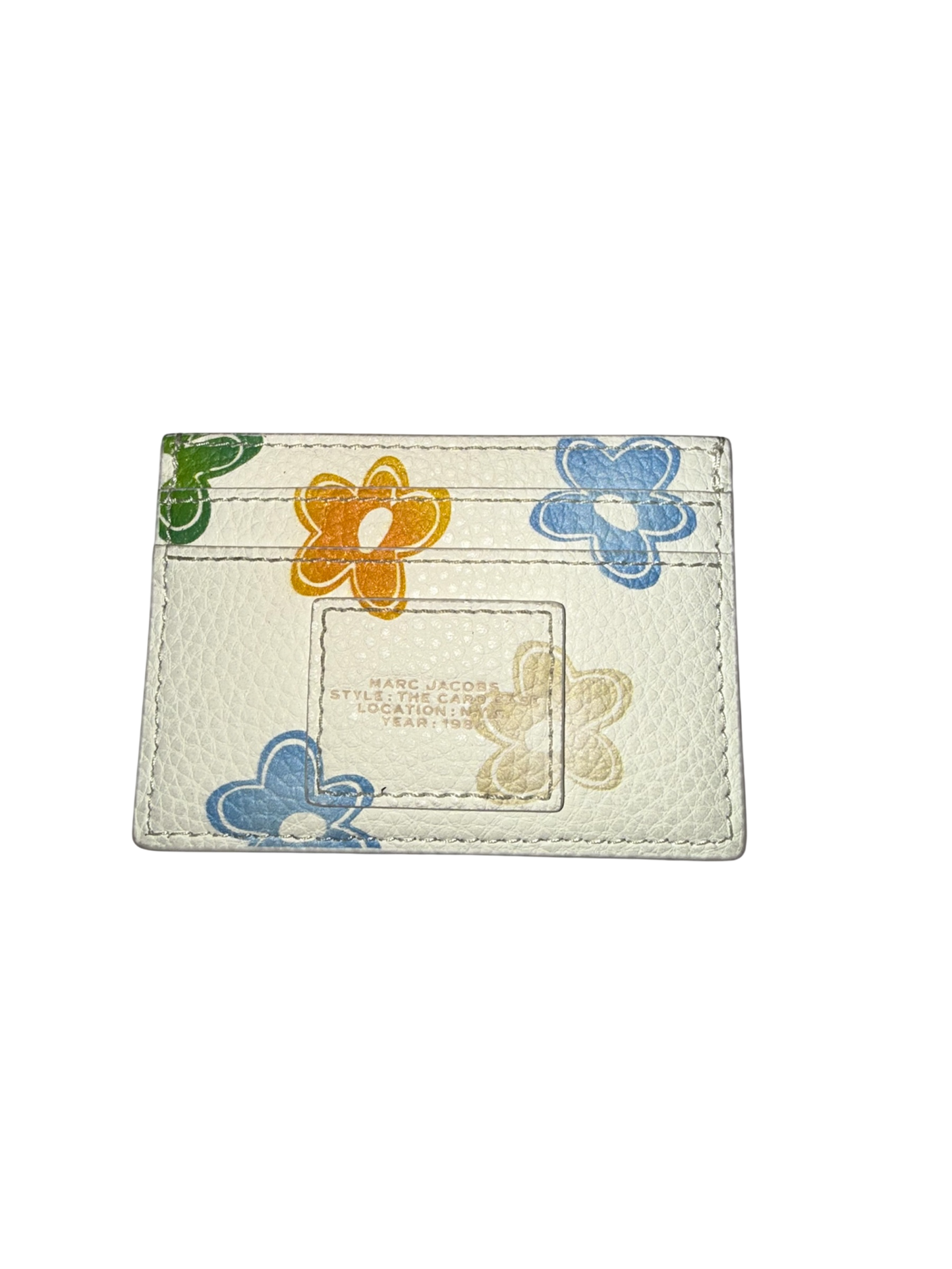 Marc Jacobs Wild Daisy Leather Card Case