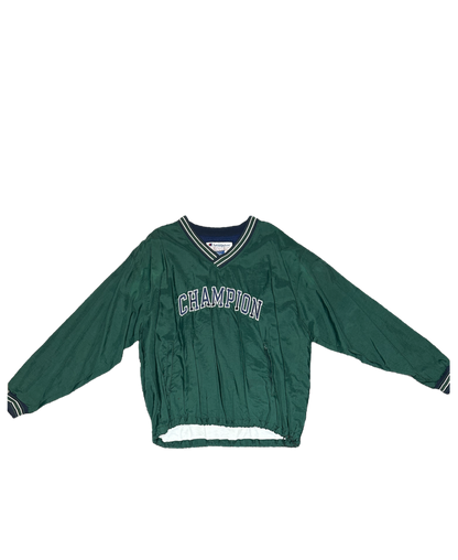 Champion Nylon V-Neck Pullover