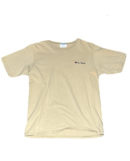 Luxurious Cream Champion T- Shirt