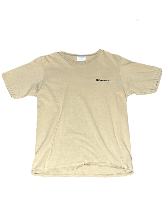 Luxurious Cream Champion T- Shirt