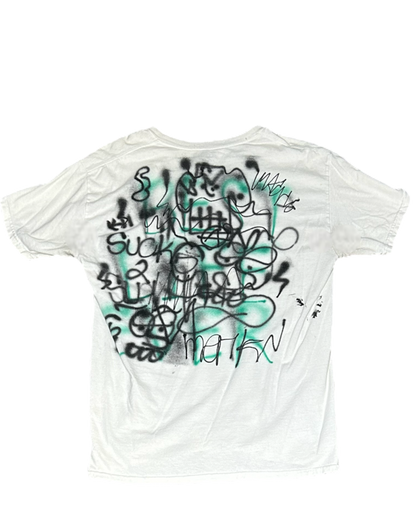 Custom hand made LA Graffiti T- Shirt