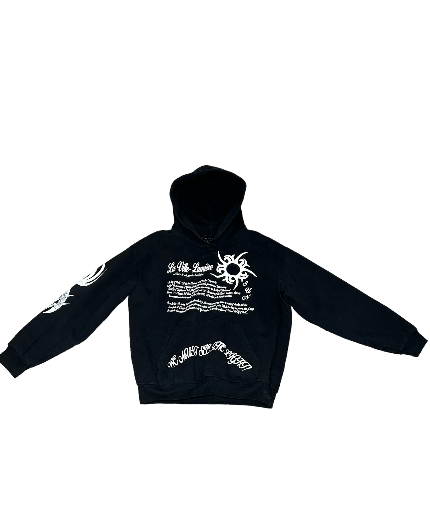 Black De Perle “La Ville-Lumiere” Hoodie