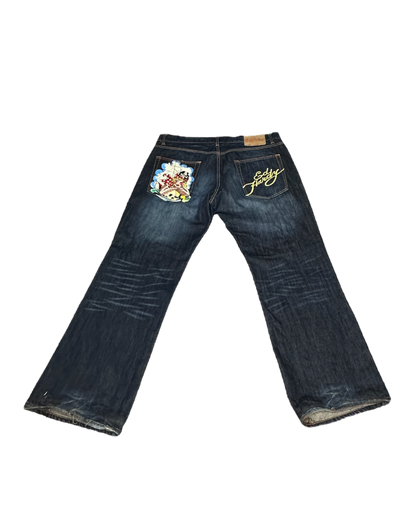 Ed Hardy “Pirate Skull” Jeans