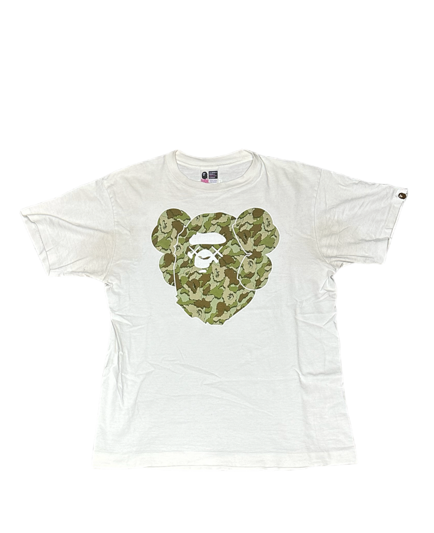 BAPE x Kaws Cloud Camo T-Shirt