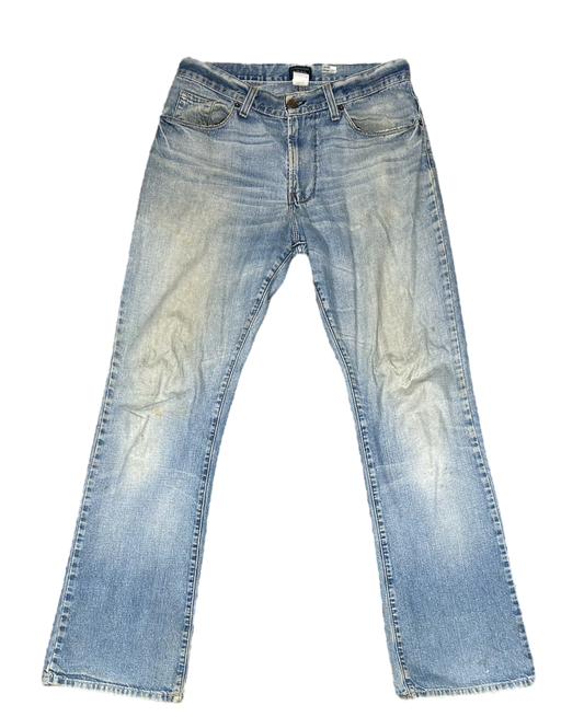 Von Dutch Distressed Flare Jeans