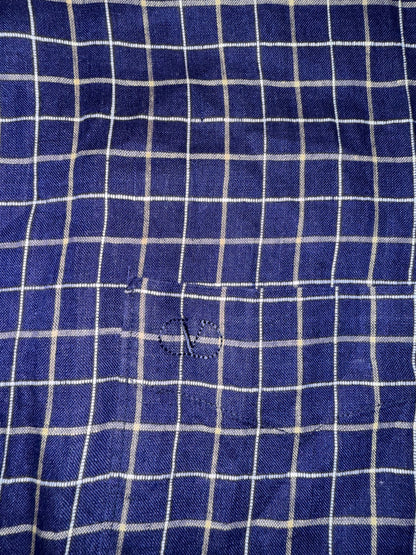 Valentino Uomo Pinstripe Linen Shirt